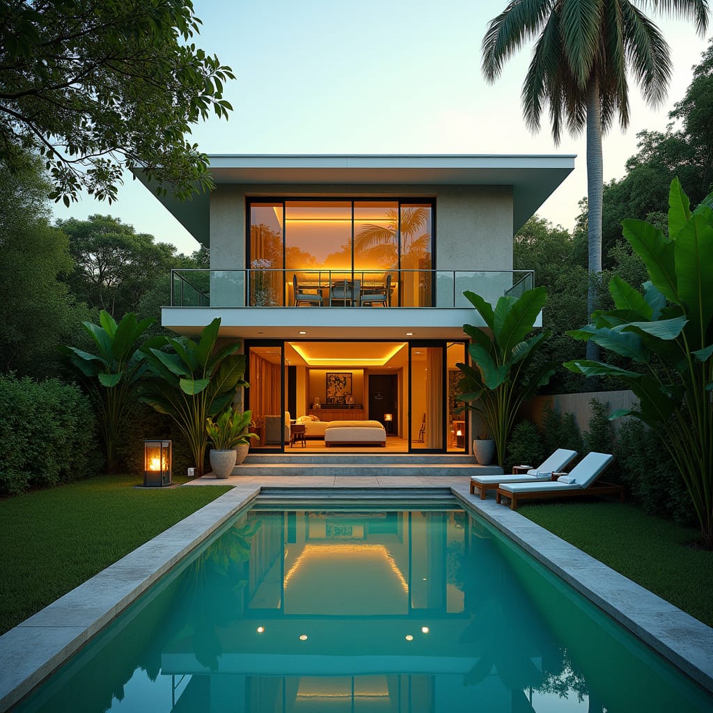 Vibrant contemporary home in Kingston, Jamaica