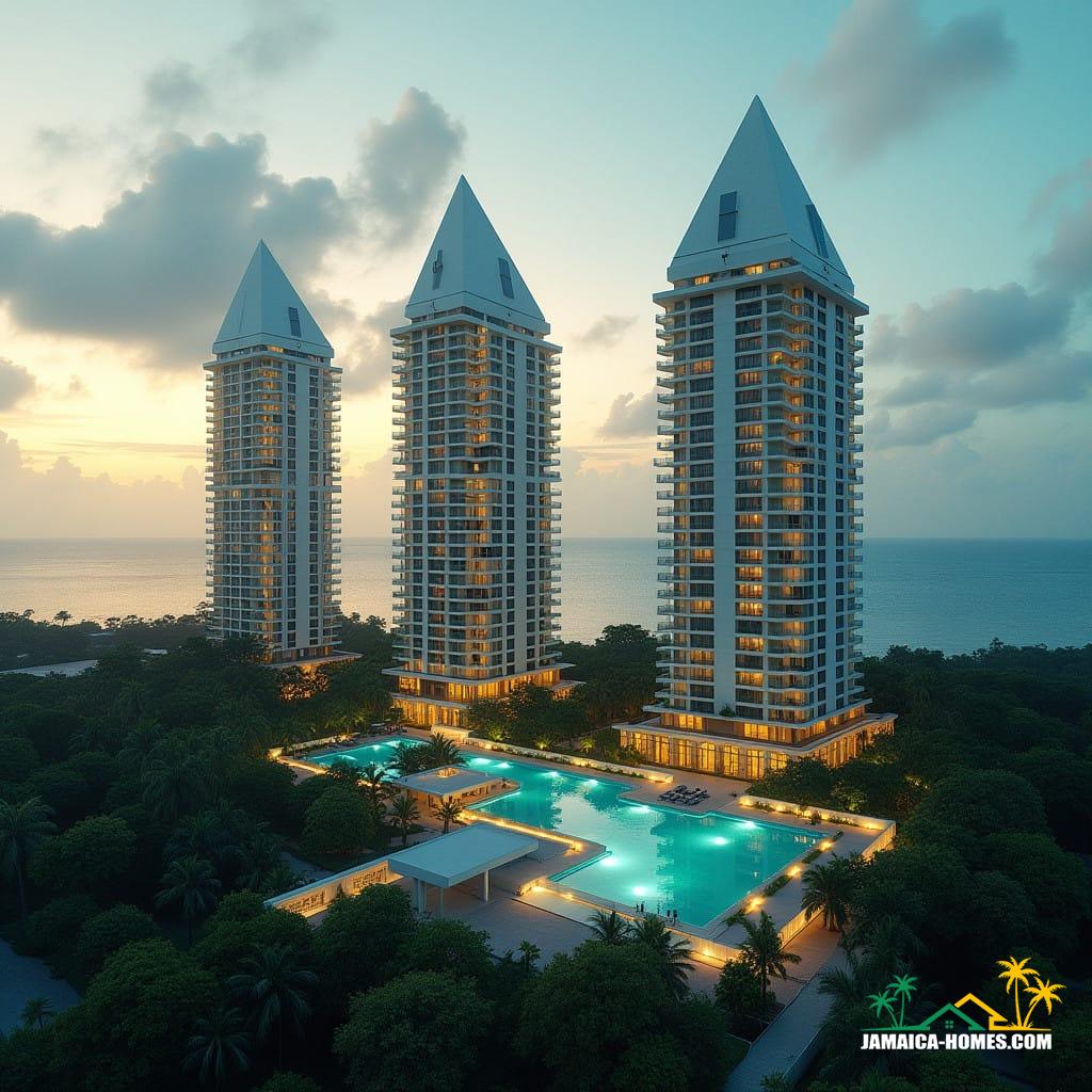 Luxury real estate scheme in jamaica caribbean