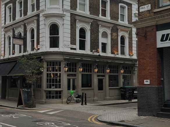 corner of street in london