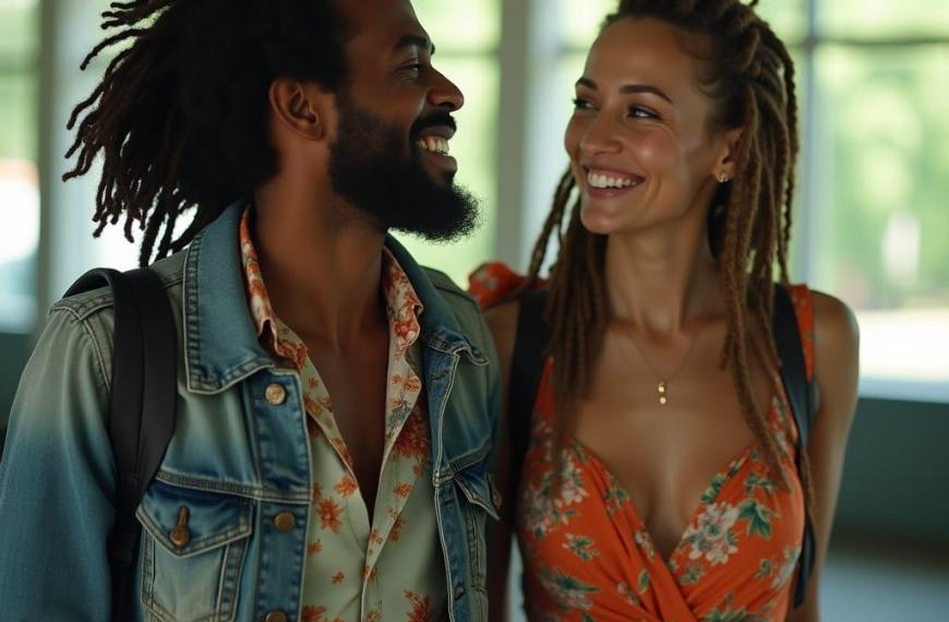 Magtiayon nga miabot sa Jamaica, nakuha ang kalipay ug emosyon sa pagpauli.