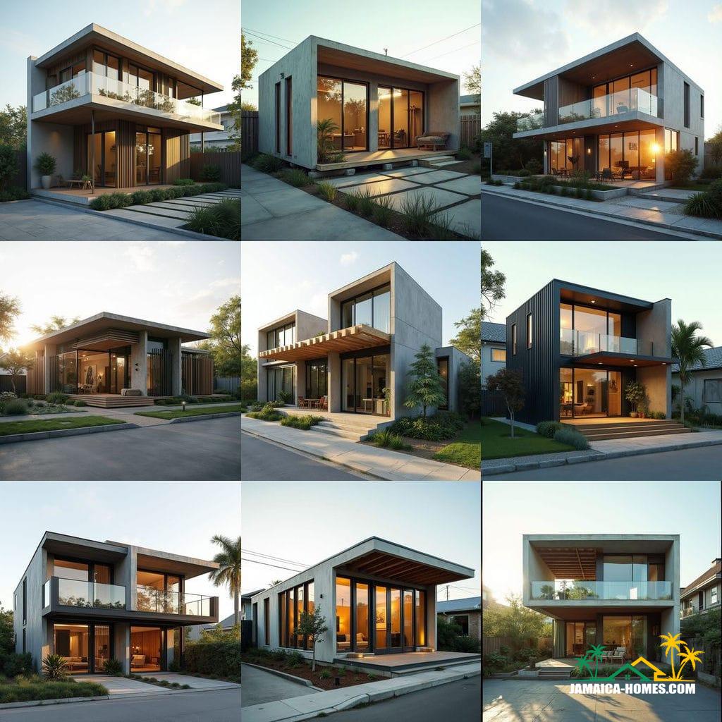 Urban L-Shaped Mini Home Design