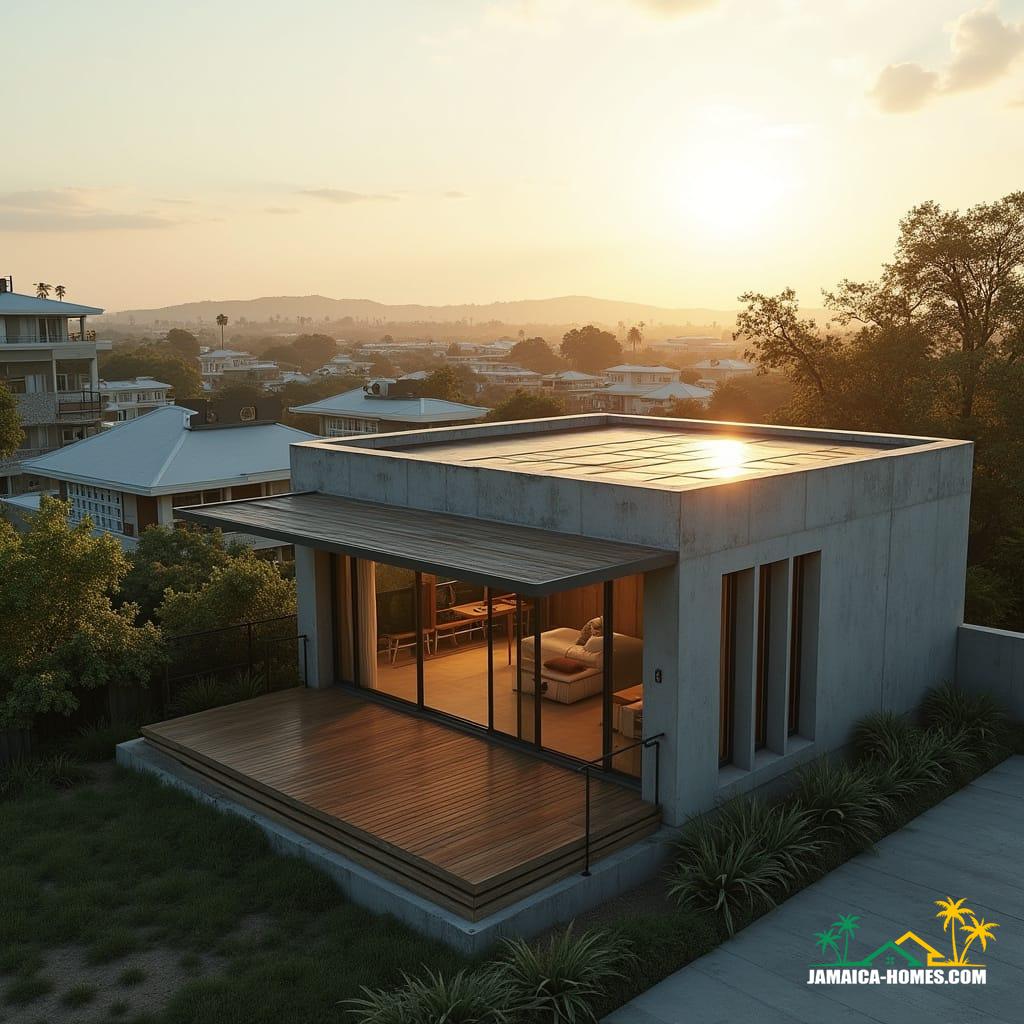 Compact Rooftop Deck Home – Kingston Design