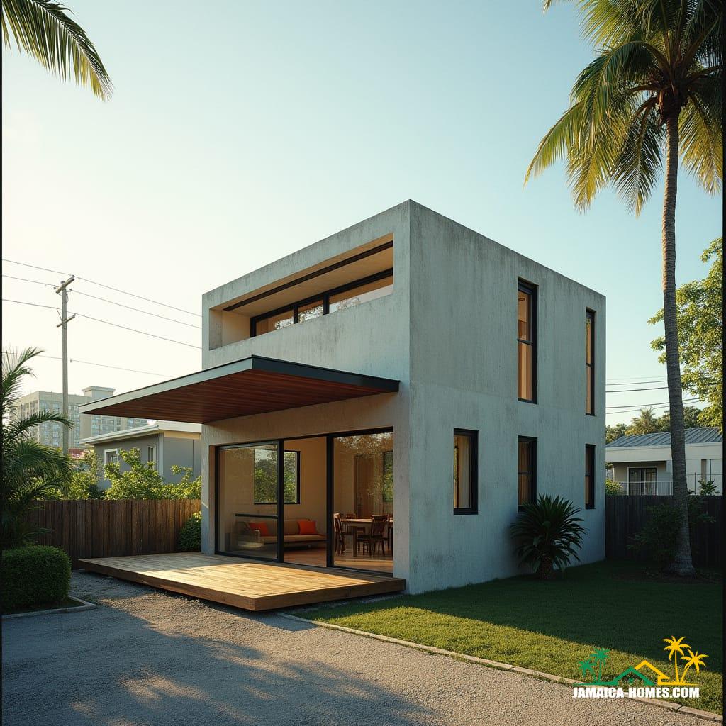 Compact Rooftop Deck Home – Kingston Design