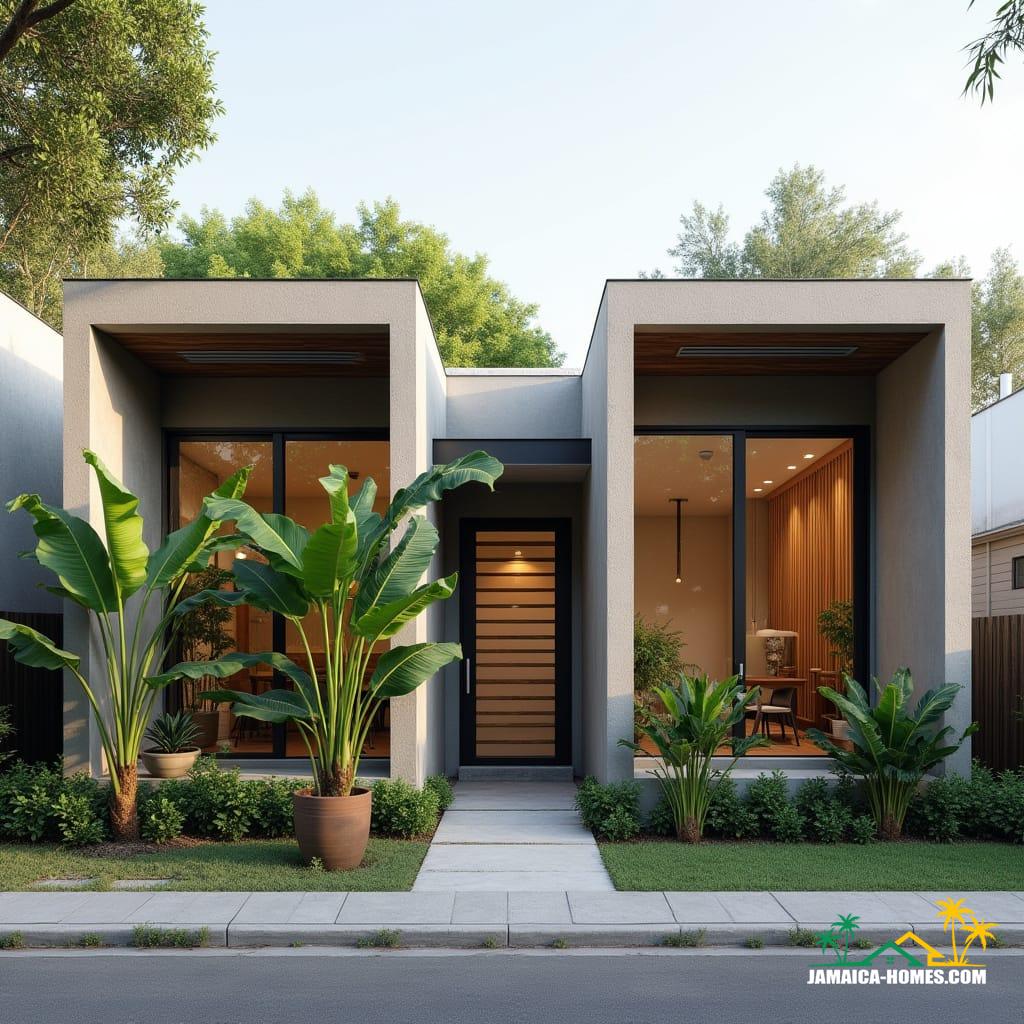 Urban Steel-Clad Mini Home Design