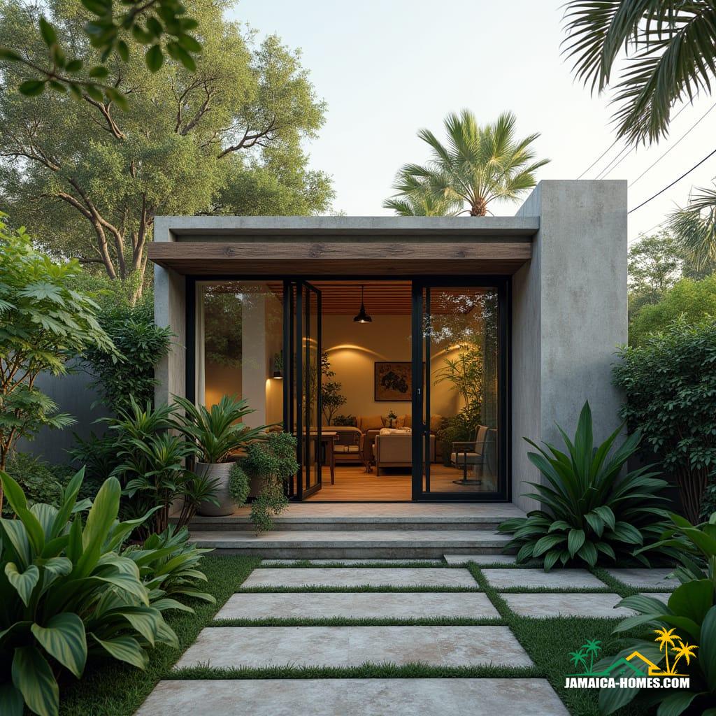 Urban Steel-Clad Mini Home Design