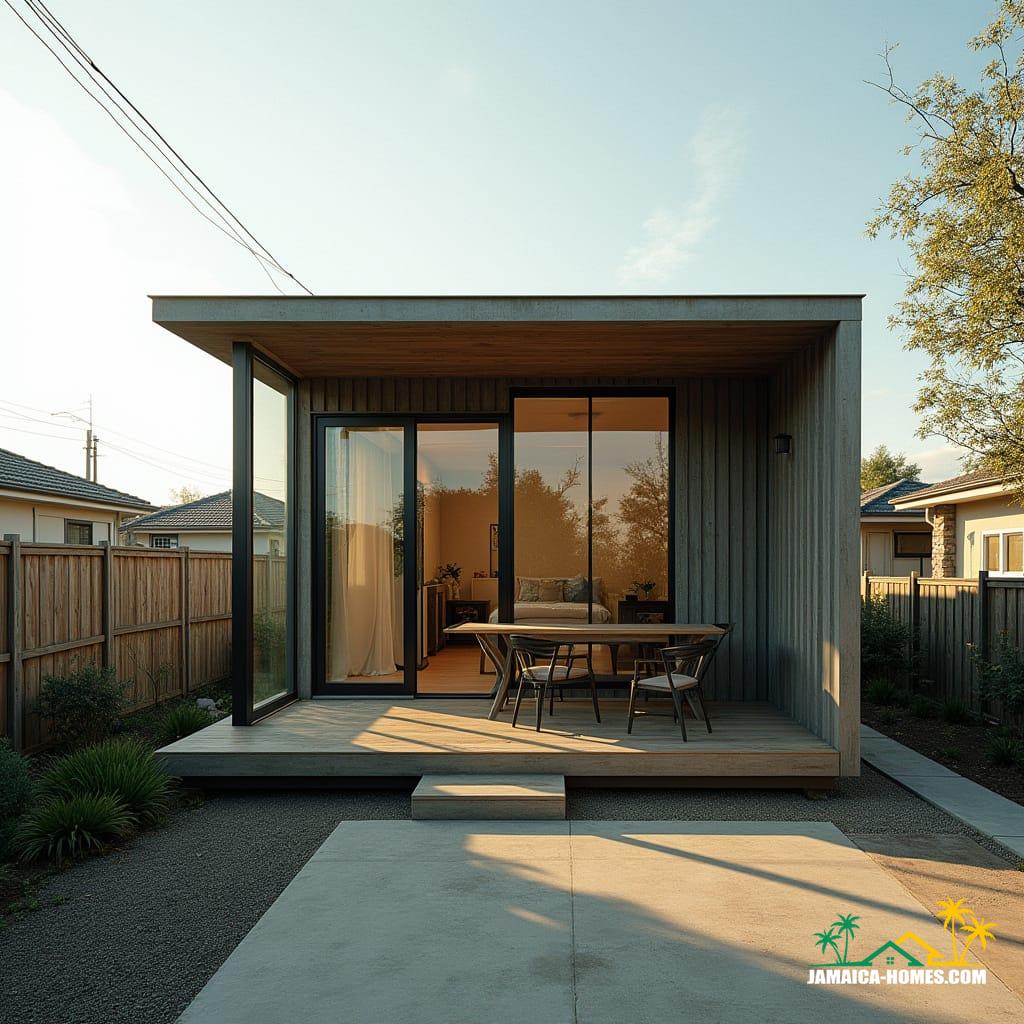 Urban Steel-Clad Mini Home