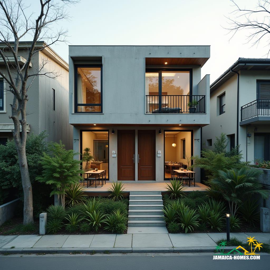 Twin Modular Urban Home Design