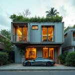 Container Terrace House