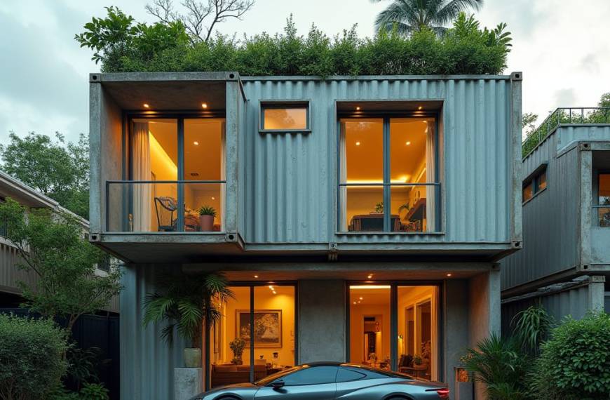 Container Terrace House