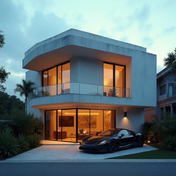 فيلا حضرية معلقة