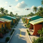 مساكن مجتمعية خطية