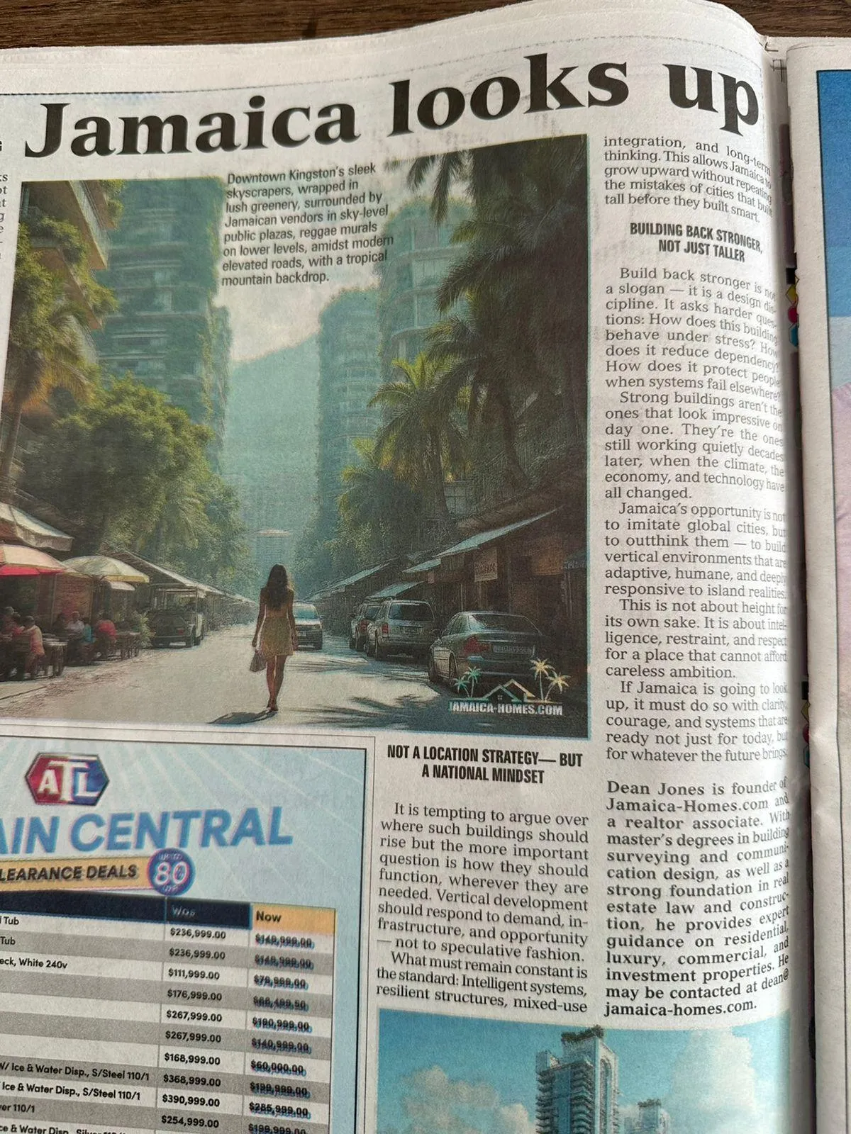 Jamaica Looks Up: Why I Wrote Vertical Living Reimagined